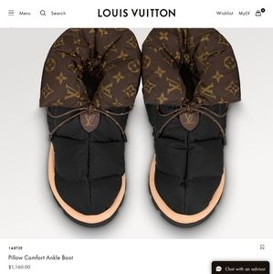 Louis Vuitton pillow comfort Ankle Boots